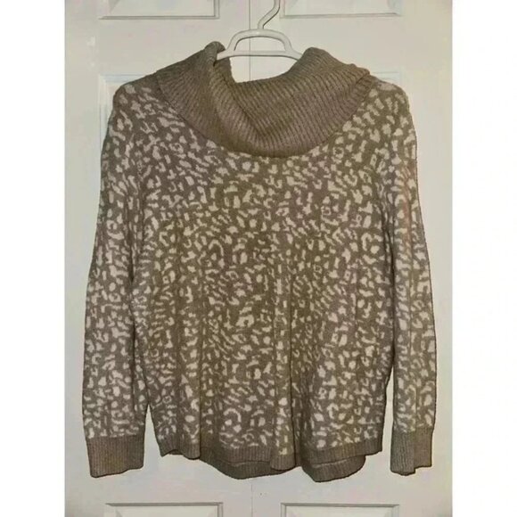 Rachel Zoe Cheetah Cozy Sweater - Picture 1 of 4